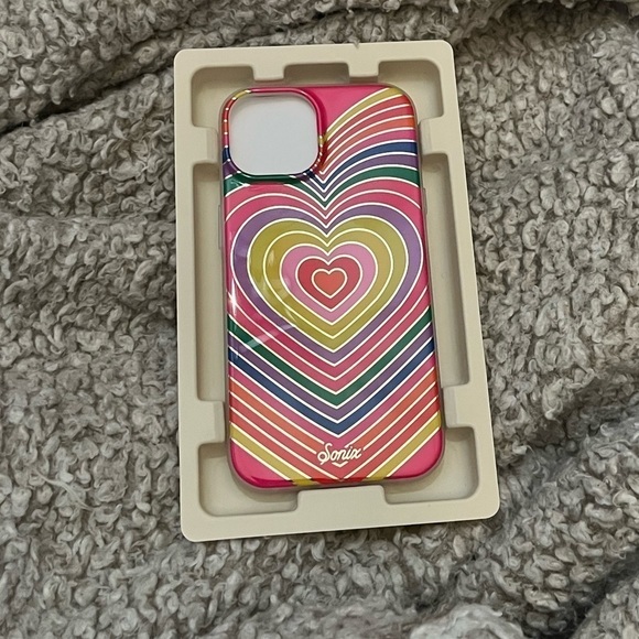 Sonix Other - Sonix Rainbow Hearts Case with MagSafe for Apple iPhone 14/iPhone 13